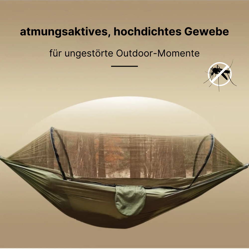 Hängematte mit Moskitonetz - für ungestörte Outdoor-Momente
