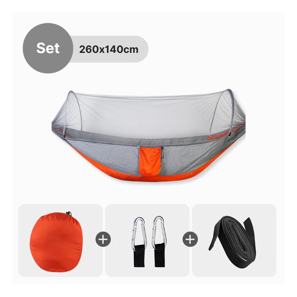 Hängematte mit Moskitonetz - für ungestörte Outdoor-Momente