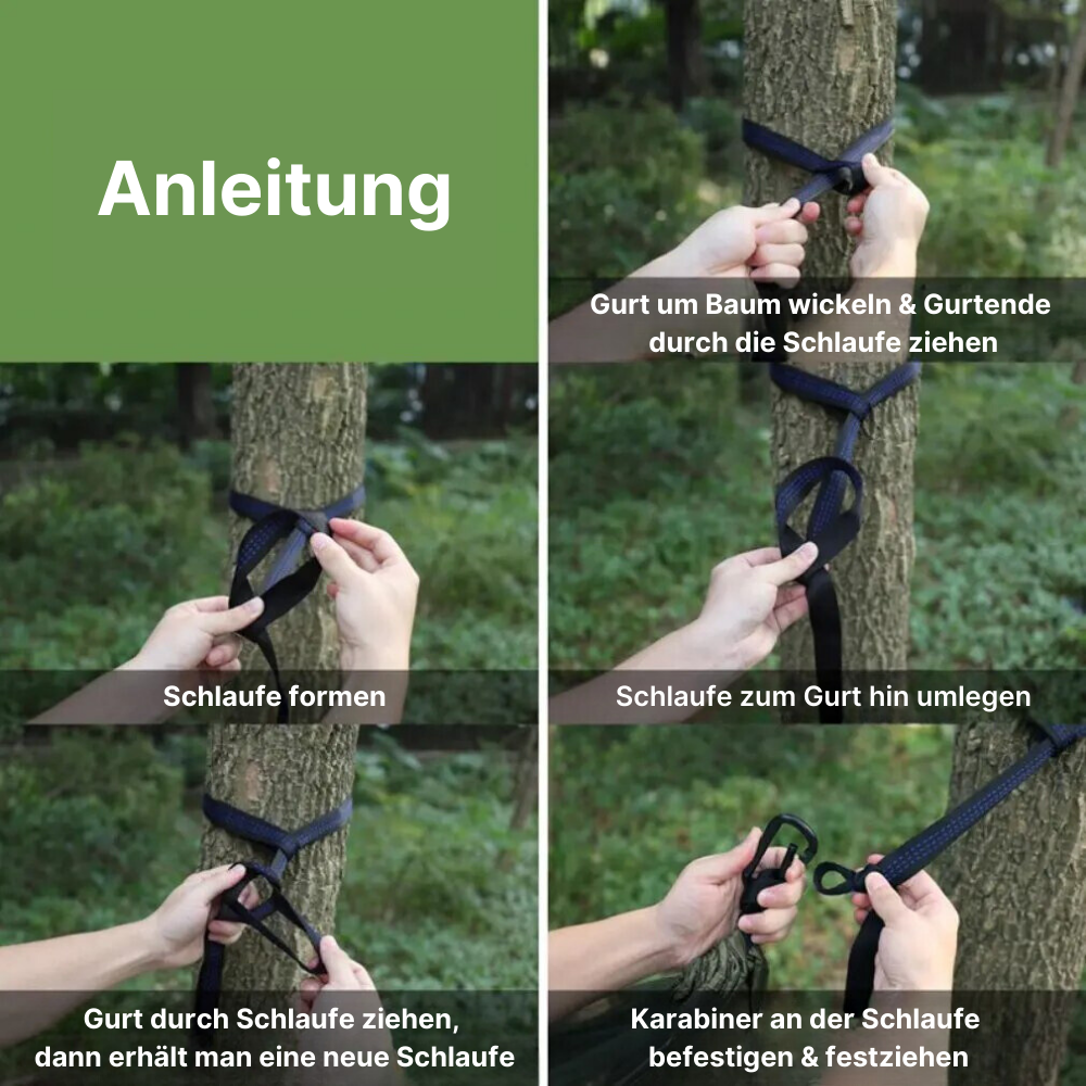 Hängematte mit Moskitonetz - für ungestörte Outdoor-Momente