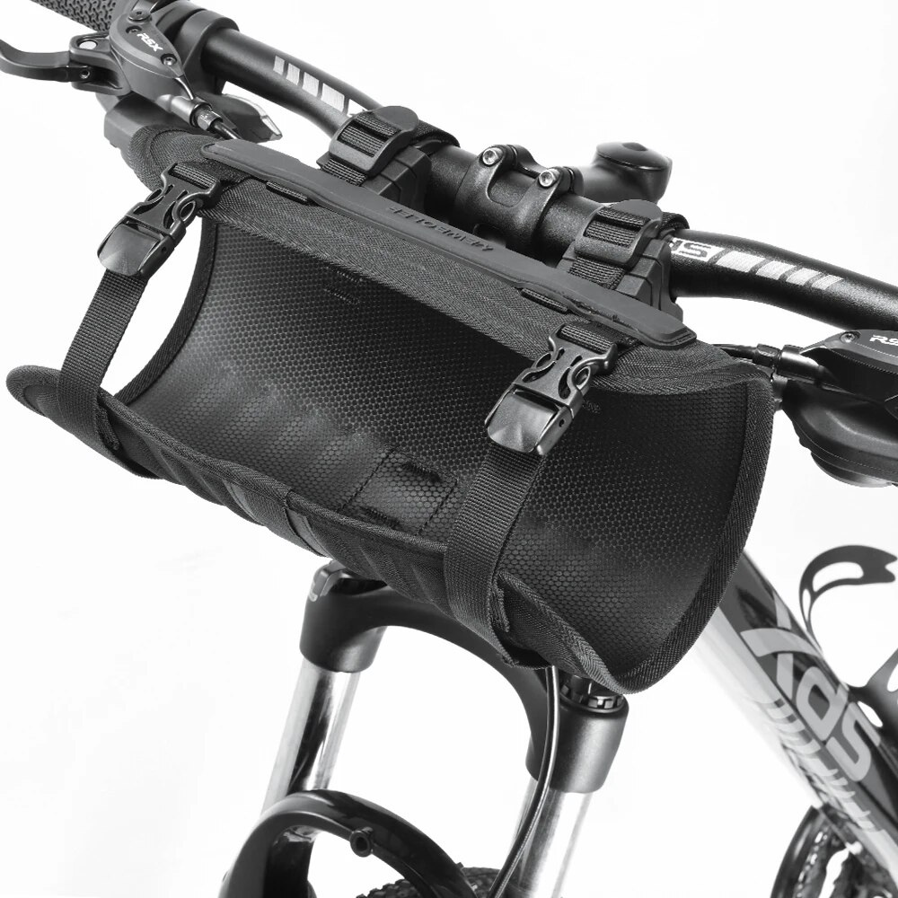 2-in-1 Fahrradlenker-Tasche - für maximale Bewegungsfreiheit mit dem Bike