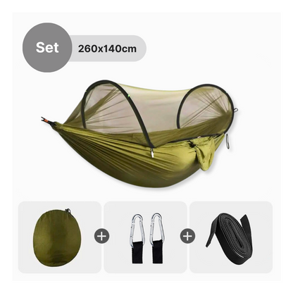 Hängematte mit Moskitonetz - für ungestörte Outdoor-Momente