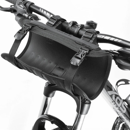 2-in-1 Fahrradlenker-Tasche - für maximale Bewegungsfreiheit mit dem Bike