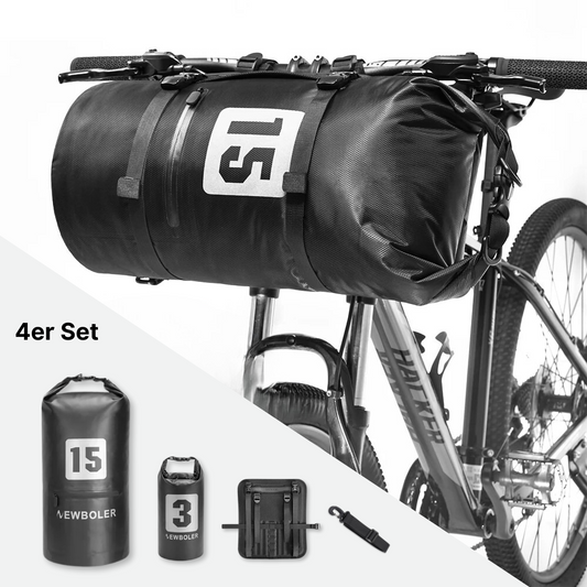 2-in-1 Fahrradlenker-Tasche - für maximale Bewegungsfreiheit mit dem Bike